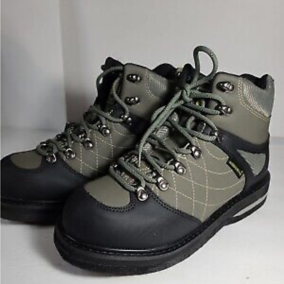 NWOT Hodgman H3 Mens Felted Wading Fishing Boots Sz 8 Eu 41 Olive Black
Lace Up - Picture 2 of 11